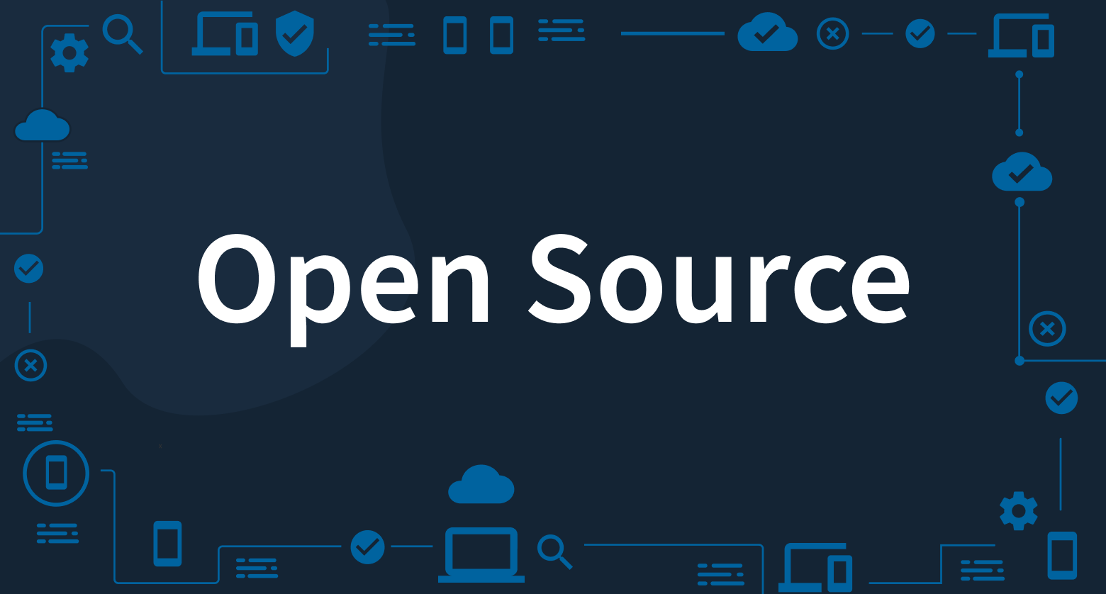 technology banner open source