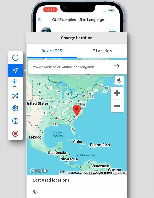 Geolocation Testing - App Accessibility Testing