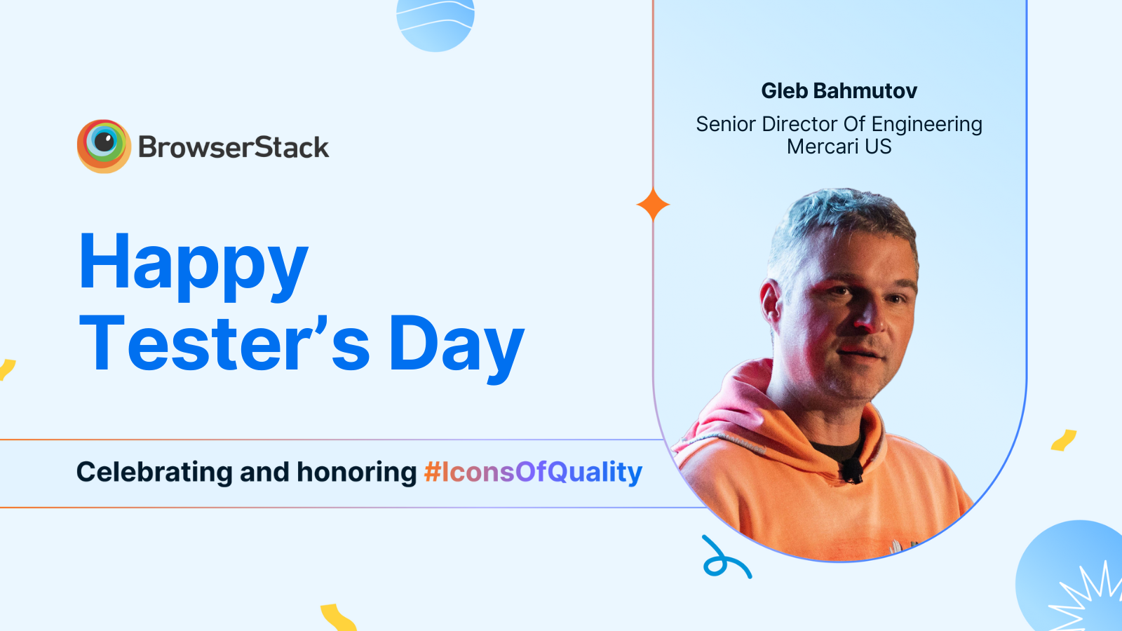 Celebrating and honoring #IconsOfQuality - Gelb Bahmutov