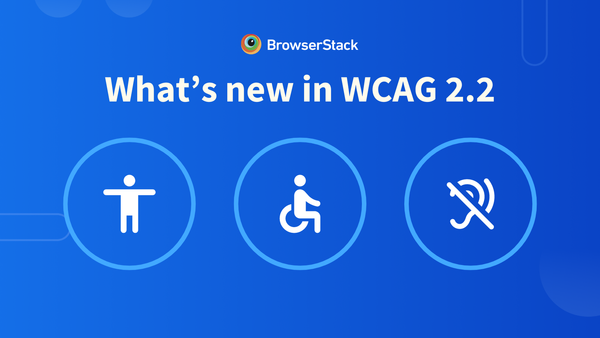 What's new in WCAG 2.2