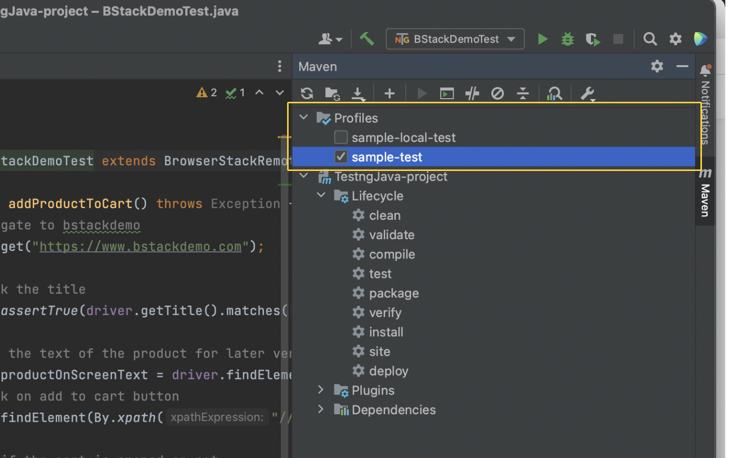 Selenium user agent