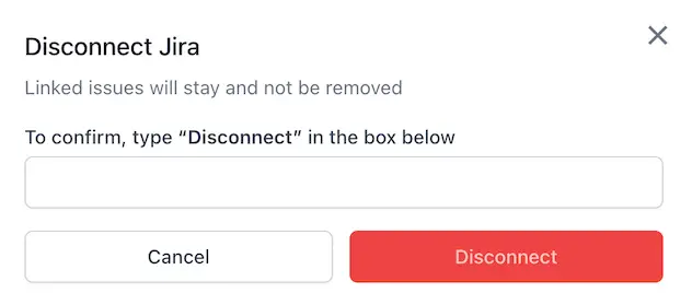 Disconnect Jira from Low Code Automation