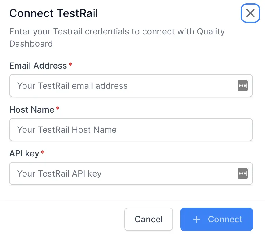 TestRail setup