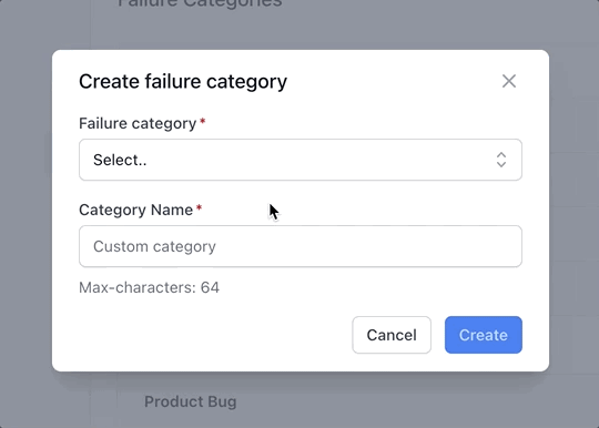 Category - Creation and Editing